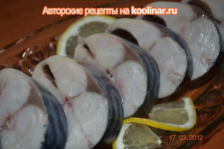 Скумбрия домашнего засола: шаг 5
