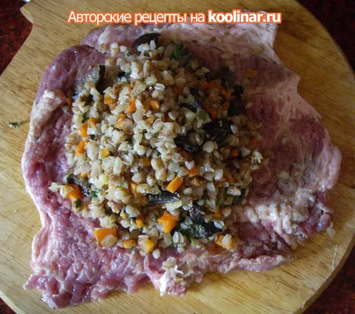 Мясные кармашки с гречкой. для него и для нее.: шаг 9