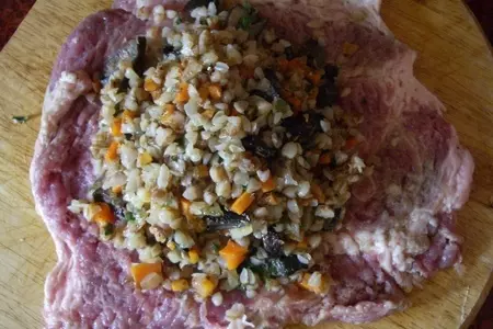 Мясные кармашки с гречкой. для него и для нее.: шаг 9