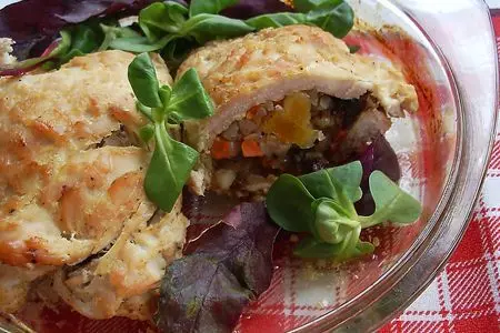 Мясные кармашки с гречкой. для него и для нее.: шаг 28