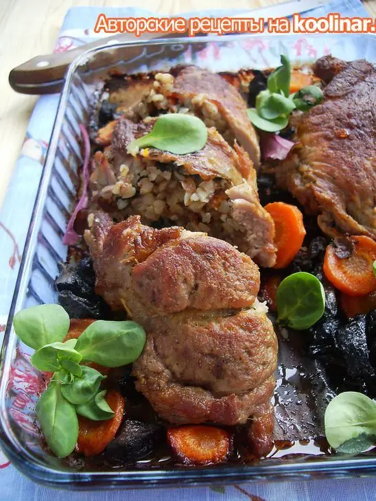 Мясные кармашки с гречкой. для него и для нее.: шаг 29