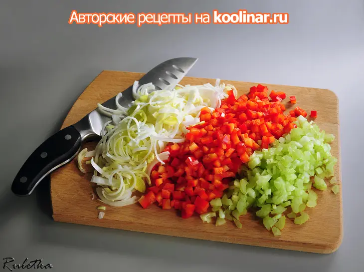 Лазанья из листов домашнего приготовления  "морская феерия".: шаг 13