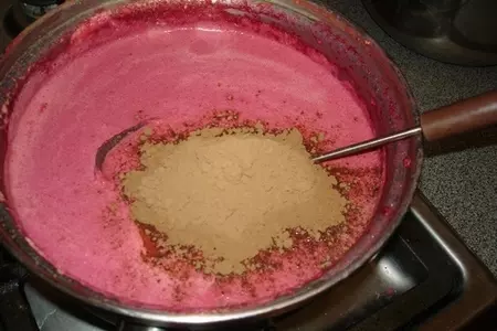 Gelato-самое вкусное итальянское мороженое! ассорти из фисташкового и свекольного мороженого.: шаг 15