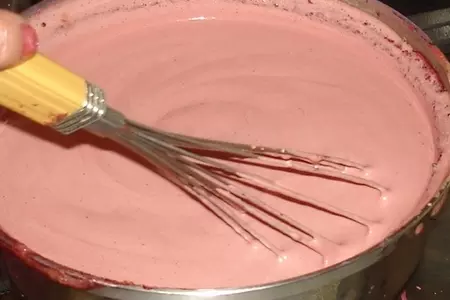 Gelato-самое вкусное итальянское мороженое! ассорти из фисташкового и свекольного мороженого.: шаг 18