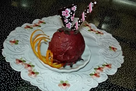 Gelato-самое вкусное итальянское мороженое! ассорти из фисташкового и свекольного мороженого.: шаг 22