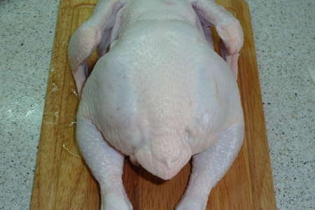 Курица фаршированная (альтернатива мясной нарезке на праздничный стол): шаг 2