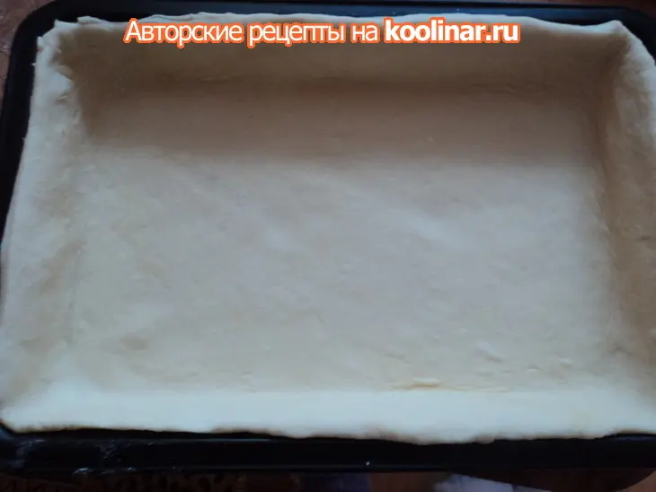 Пирог с капустой и копченостями.: шаг 2