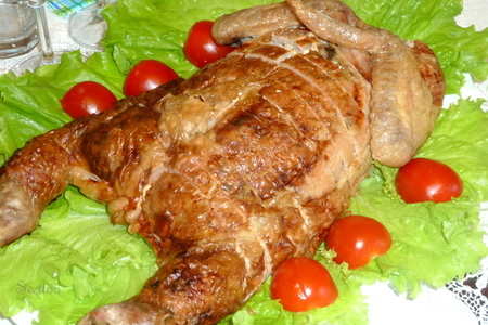 Курица фаршированная (альтернатива мясной нарезке на праздничный стол): шаг 15