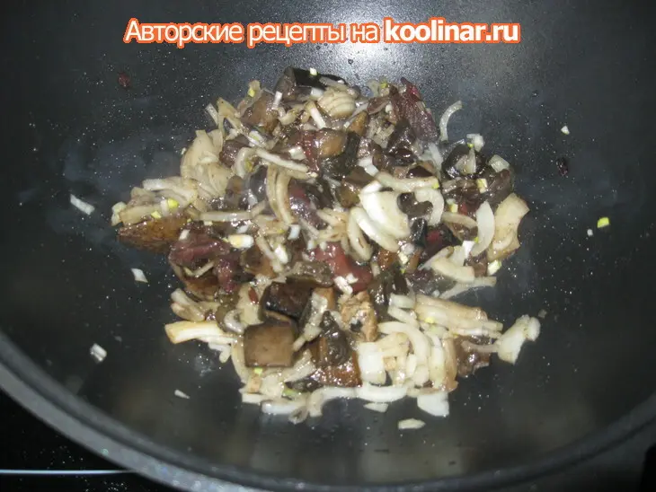 Грибной плов.: шаг 2