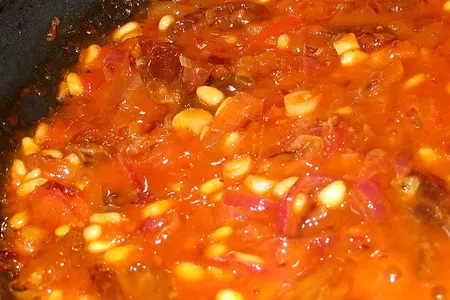 Паста с соусом из красного лука: шаг 4