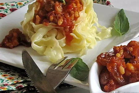 Паста с соусом из красного лука: шаг 6
