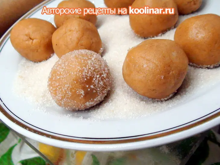 Печенье с арахисовым маслом: шаг 2