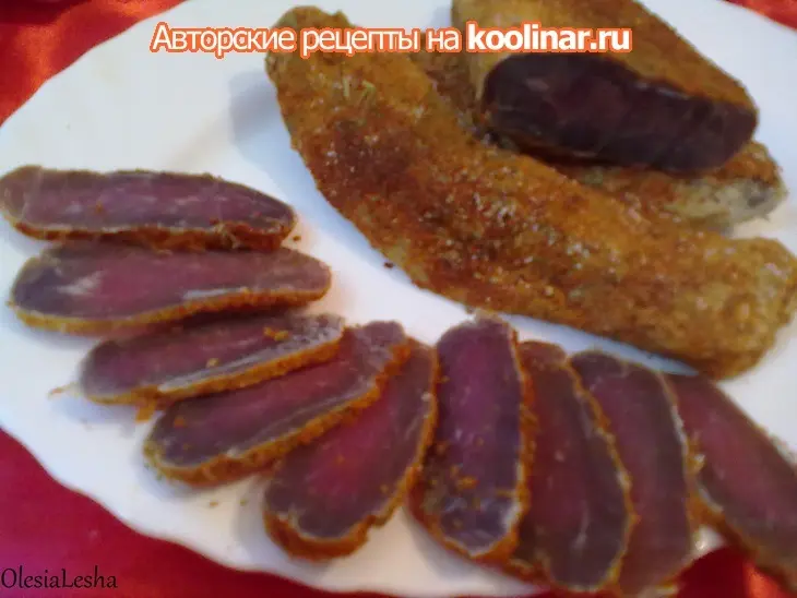 Сыровяленая телятина в домашних условиях))): шаг 11