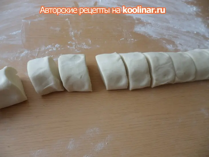 Слойки с творогом (+мк по приготовлению теста фило): шаг 7