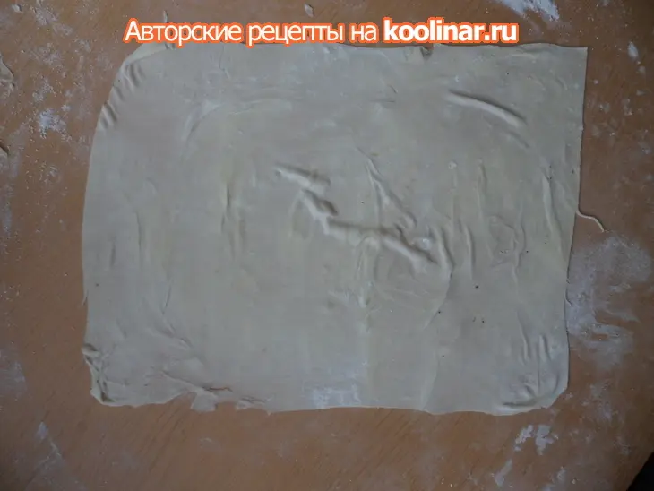Слойки с творогом (+мк по приготовлению теста фило): шаг 8