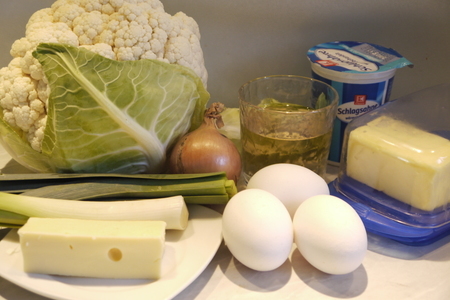 Сырный супчик с карамелизированной цветной капустой: шаг 1