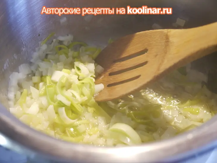 Сырный супчик с карамелизированной цветной капустой: шаг 2