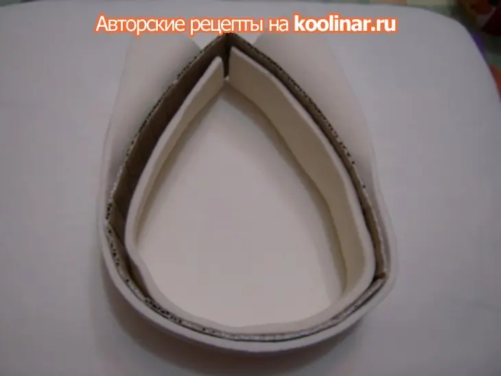 Торт "рубашка" (мк украшения): шаг 9
