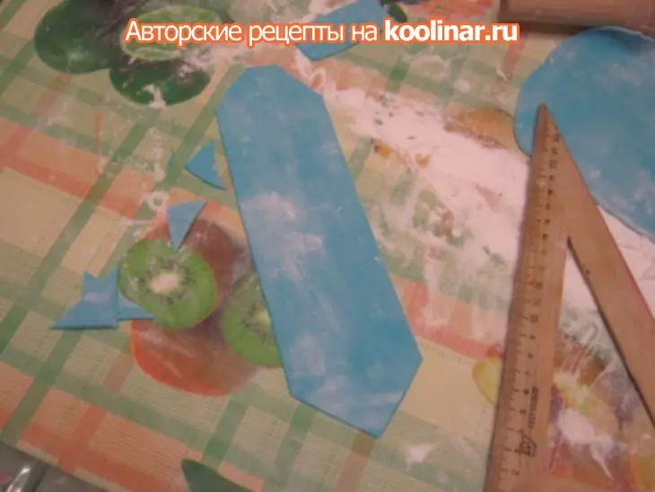 Торт "рубашка" (мк украшения): шаг 14