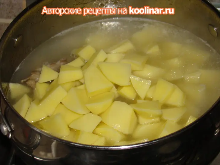Кролик тушеный с картофелем: шаг 3