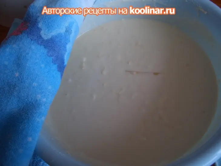 Сметанно-сырные блинцы: шаг 6