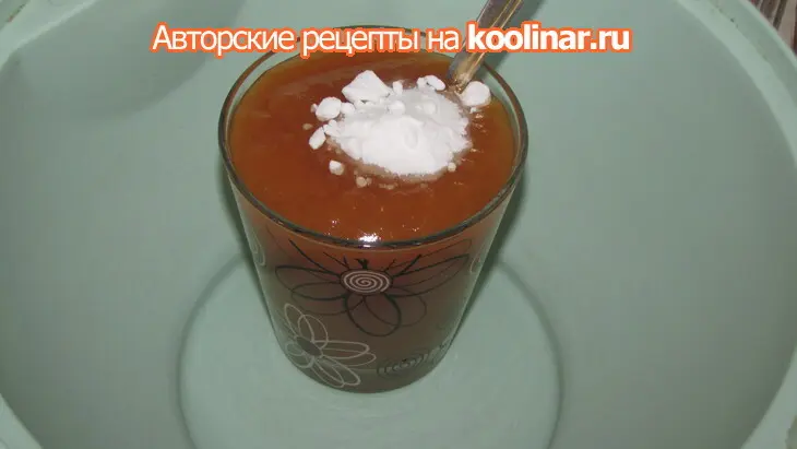 Постный кекс  абрикосовым джемом и сухофруктами,: шаг 1