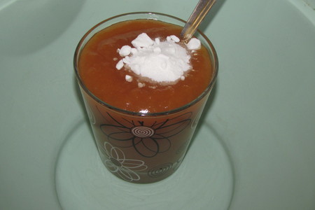 Постный кекс  абрикосовым джемом и сухофруктами,: шаг 1