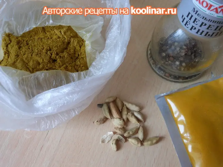 Пряный цыпленок с кардамоном в сливочном соусе: шаг 2