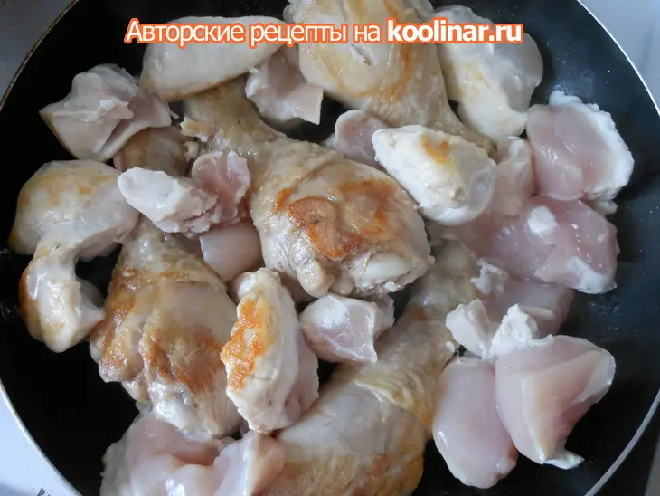 Пряный цыпленок с кардамоном в сливочном соусе: шаг 3