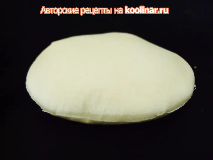 Хумус с батбут (миниатюрными марокканскими лепешками).: шаг 7