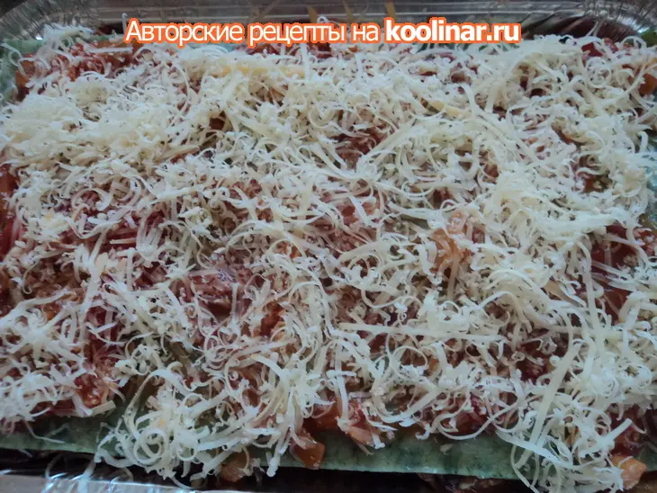 Лазанья шпинатная с тунцом.: шаг 7