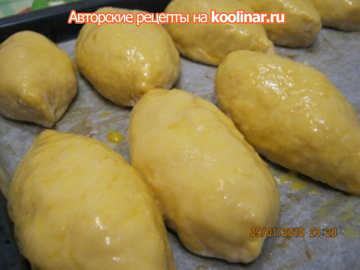 Пирожки с бананами и апельсинами (для любителей необычного вкуса): шаг 7