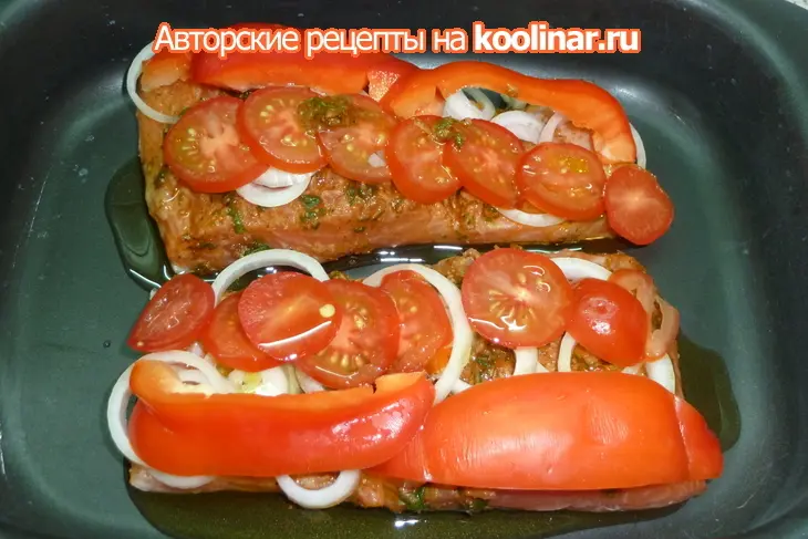 Форель, запеченная в марокканском стиле: шаг 6