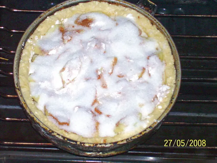 Открытый пирог с яблоками и корицей: шаг 5
