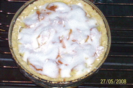 Открытый пирог с яблоками и корицей: шаг 5