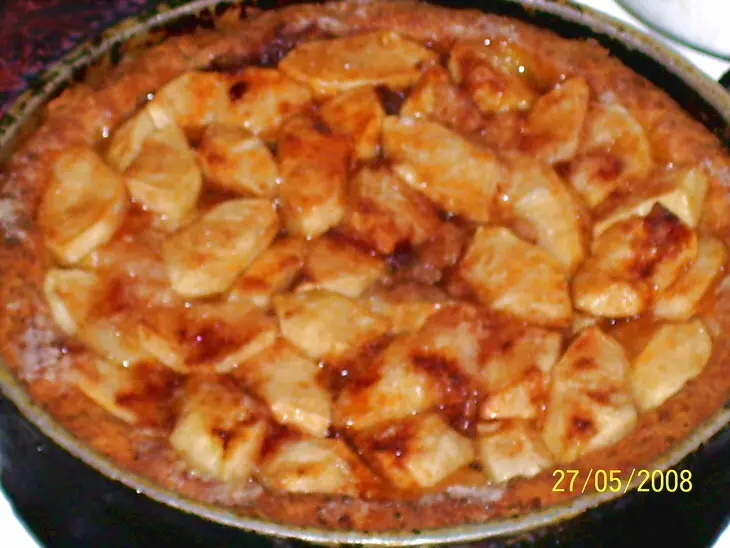 Открытый пирог с яблоками и корицей: шаг 6