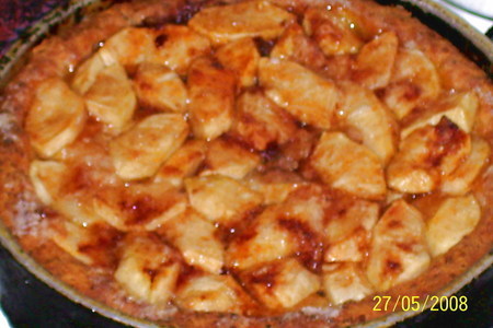 Открытый пирог с яблоками и корицей: шаг 6