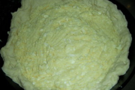 Пирог с картоф. пюре и сыром: шаг 1