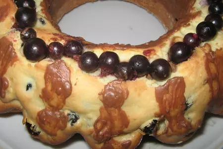 Кекс сметанный с какао и изюмом: шаг 7