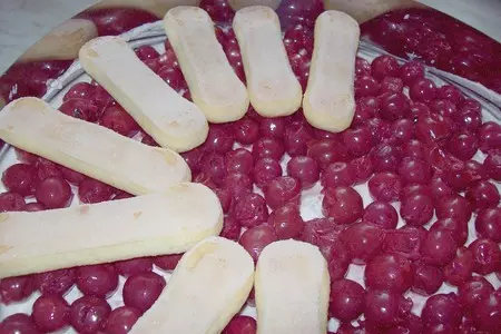Тирамису с вишней.(без яиц): шаг 3