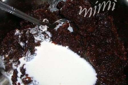 Шоколадный торт "ромовая слива": шаг 2