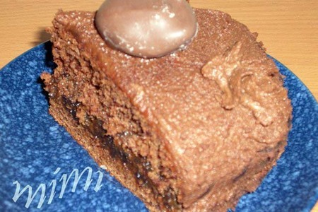 Шоколадный торт "ромовая слива": шаг 6