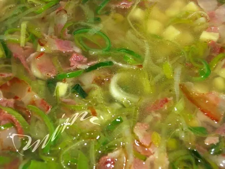 Чаудер с лососем и морепродуктами: шаг 3