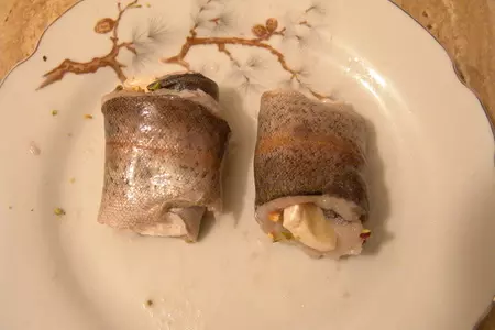 Форель с фисташками и сыром бри: шаг 3
