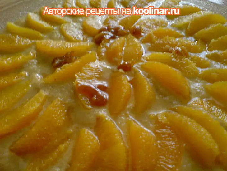 Десертный апельсиновый салат с коричным соусом: шаг 5
