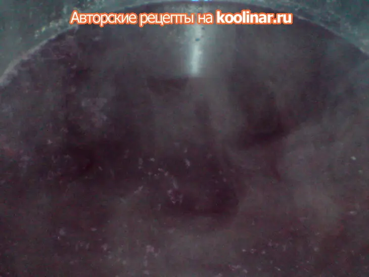 Морс из чёрной смородины: шаг 3