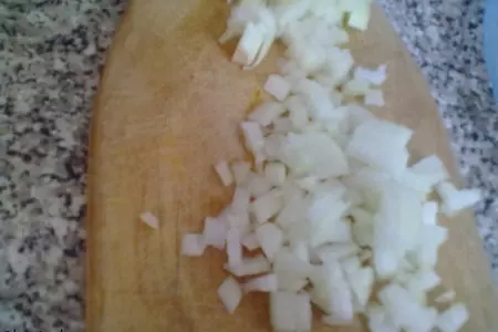 Пирог со шпинатом  и сыром фетакса...в яичной заливке))): шаг 3