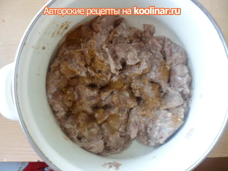 Колобки с мясом и кунжутом: шаг 4
