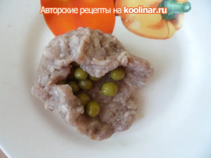Колобки с мясом и кунжутом: шаг 8