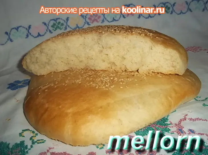 Тунисский хлеб на манке: шаг 6